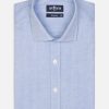 Chemises Homme Café Coton | Chemise Hall En Flanelle Ciel