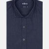 Chemises Homme Café Coton | Chemise Hall En Flanelle Marine