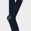 Accessoires Café Coton | Chaussettes Bicolores Barry Marine