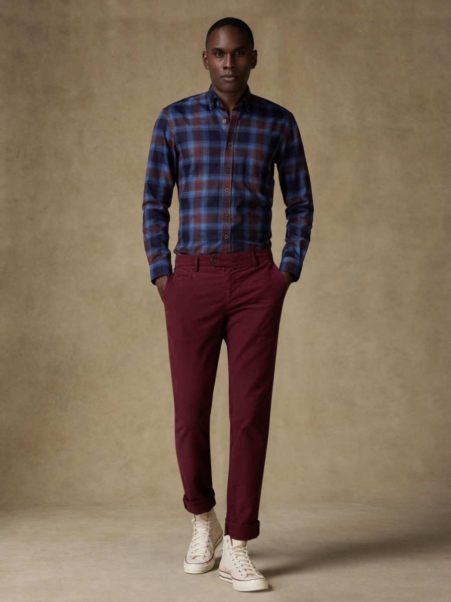 Pret A Porter Café Coton | Pantalon Chris Bordeaux