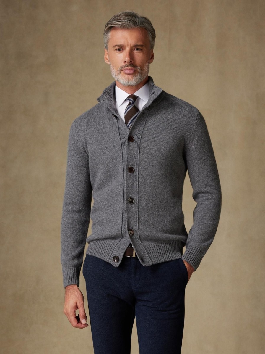 Pret A Porter Café Coton | Cardigan Andy Gris