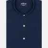 Chemises Homme Café Coton | Chemise Cintree Alford En Twill Indigo