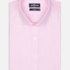 Chemises Homme Café Coton | Chemise En Natte Rose