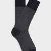 Accessoires Café Coton | Chaussettes Bart A Motif Chevron Gris