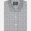 Chemises Homme Café Coton | Chemise Mackays A Imprime Floral