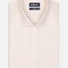 Chemises Homme Café Coton | Chemise Cintree Hall En Flanelle Sable