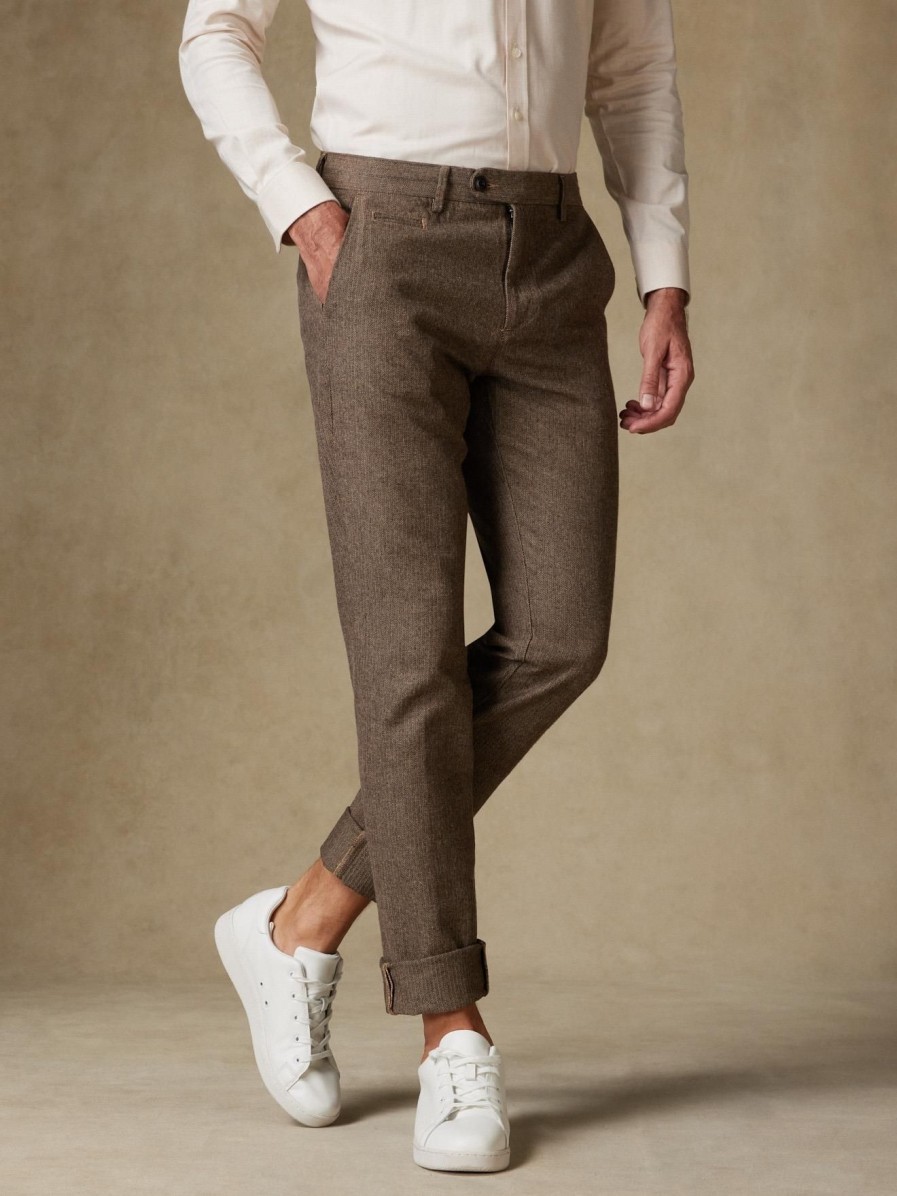 Pret A Porter Café Coton | Pantalon Marty Marron