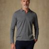 Pret A Porter Café Coton | Polo Ivy En Merinos Gris