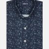 Chemises Homme Café Coton | Chemise Cintree Graham A Imprime Floral