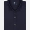 Chemises Homme Café Coton | Chemise Horace Texturee Marine