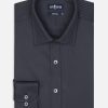 Chemises Homme Café Coton | Chemise En Twill Royal Anthracite