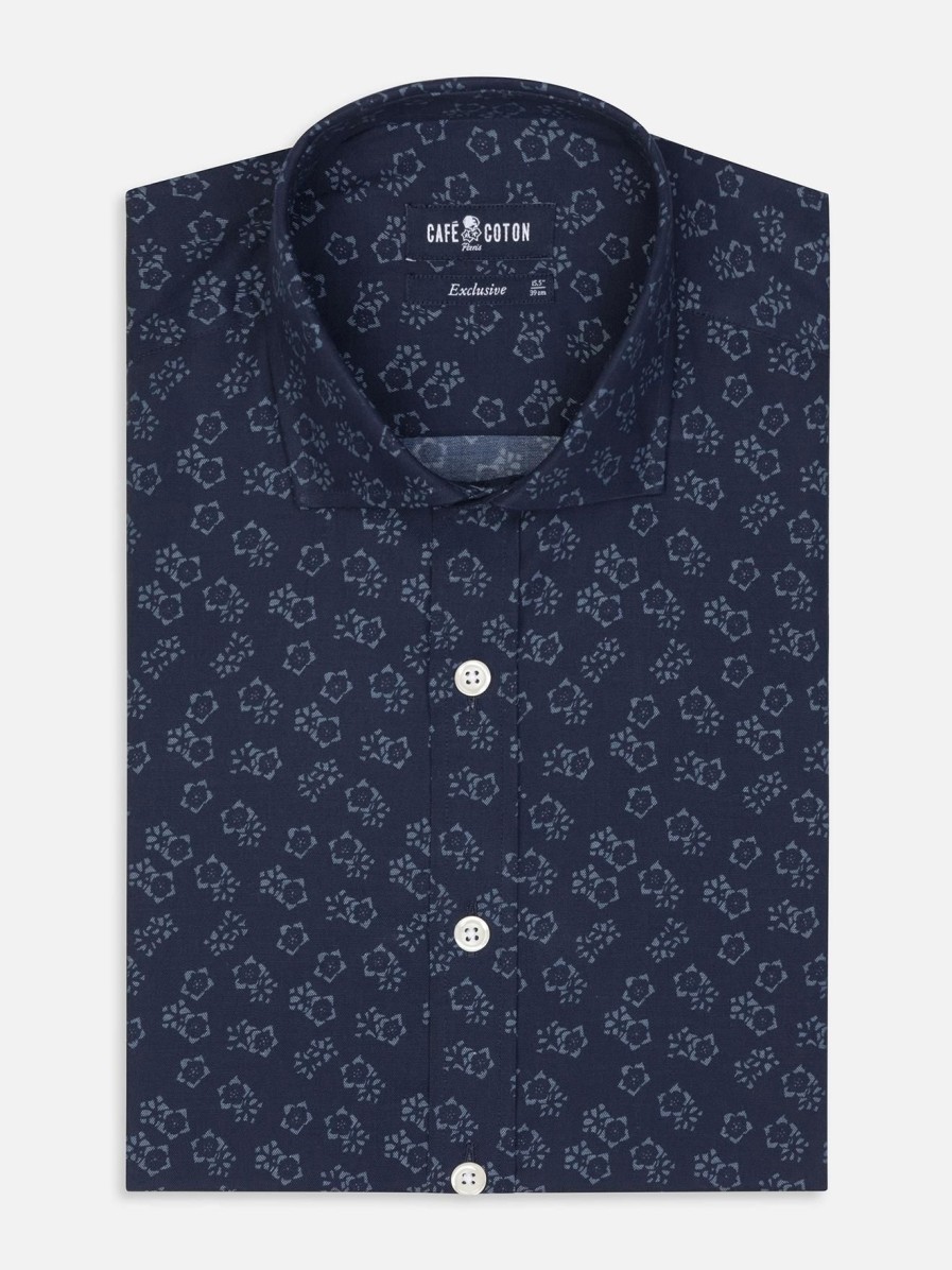 Chemises Homme Café Coton | Chemise Hobden En Denim