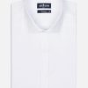 Chemises Homme Café Coton | Chemise En Oxford Blanc - Gorge Cachee