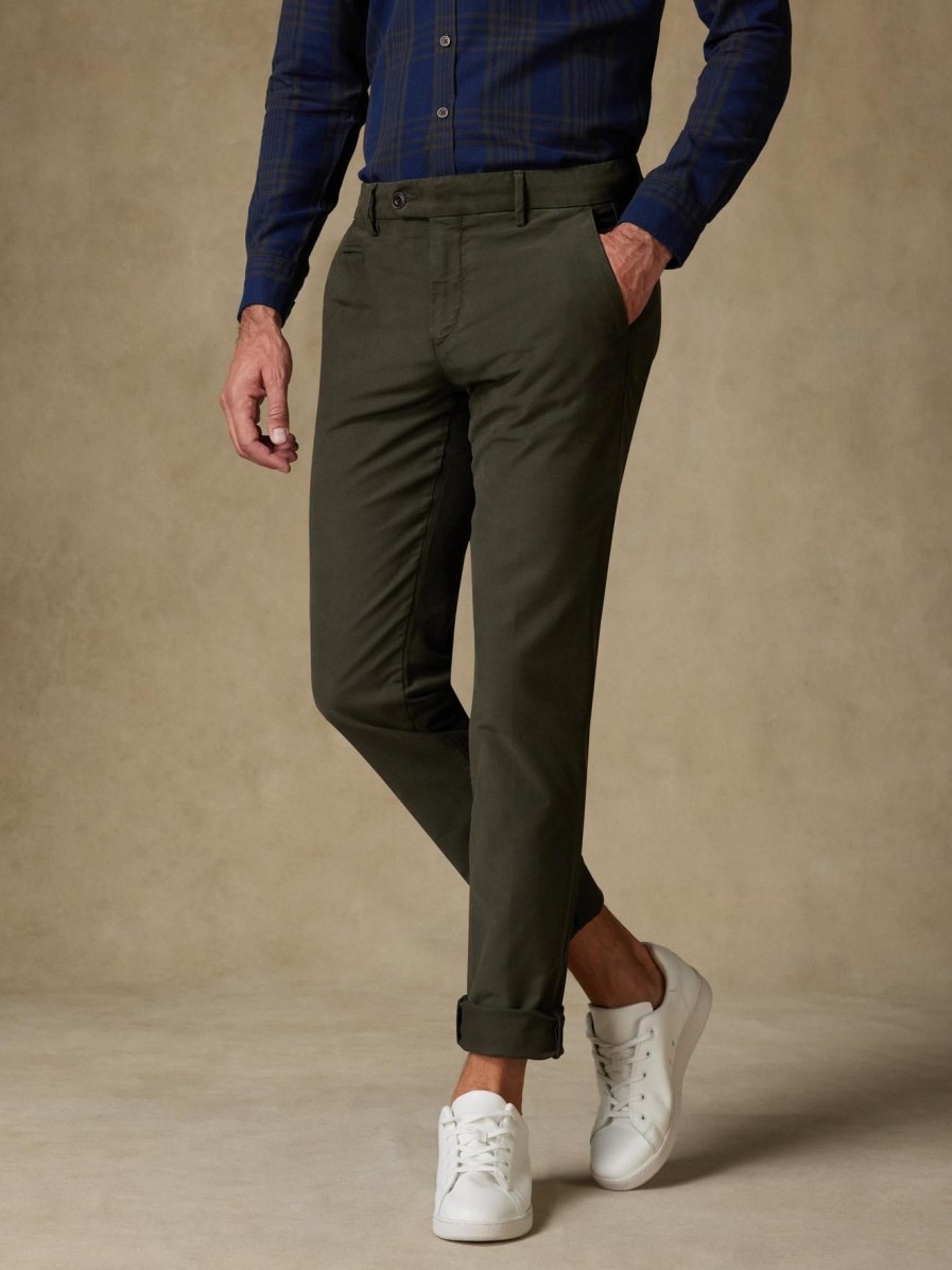 Pret A Porter Café Coton | Pantalon Chris Kaki