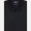 Chemises Homme Café Coton | Chemise Gleeson Noire